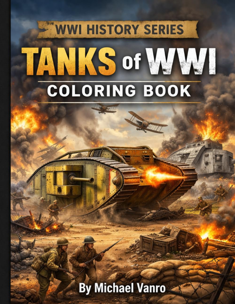 Tanks of World War I by Michael Vanro — cover artwork